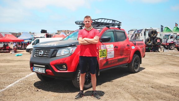 iGo2Dakar lietuvietis ar Nissan