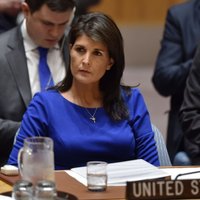 ASV noteiks Krievijai jaunas sankcijas Sīrijas dēļ, paziņo Heilija