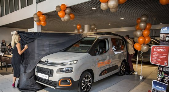 Foto: Latvijā prezentēts jaunais 'Citroen Berlingo' modelis