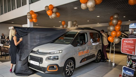 'Citroen Berlingo' prezentācija