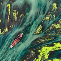 Dienas ceļojumu foto: Fascinējoša upe, kuras krāsas atgādina akvareli