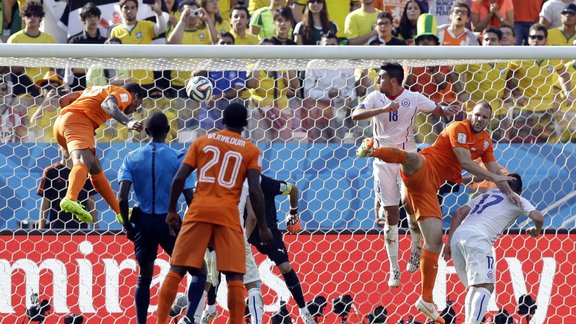 Pasaules kauss futbolā: Nīderlande - Čīle - 1