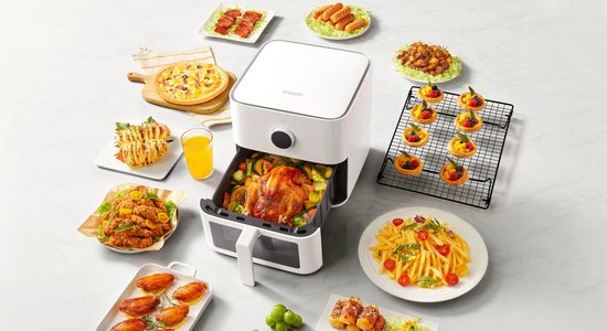 Pat bērni virtuvē jutīsies kā šefpavāri: karstā gaisa friteris "Smart Air Fryer"