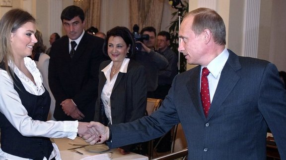 Kabaeva and Putin