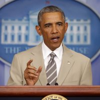 Obama: Krievija apmāca, apbruņo un finansē separātistus Ukrainā, ko pierāda attēli Ukrainas teritorijā