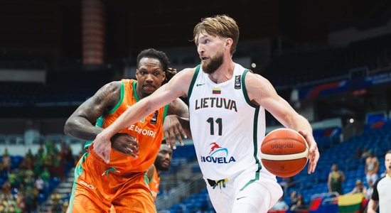 Lietuvas basketbolisti "izdzīvo" Puertoriko – sarežģīta otrā uzvara olimpiskajā kvalifikācijā