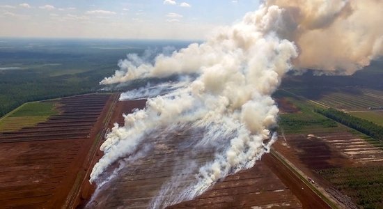 Латвия запросит помощь у всего Евросоюза, чтобы потушить пожар под Талси