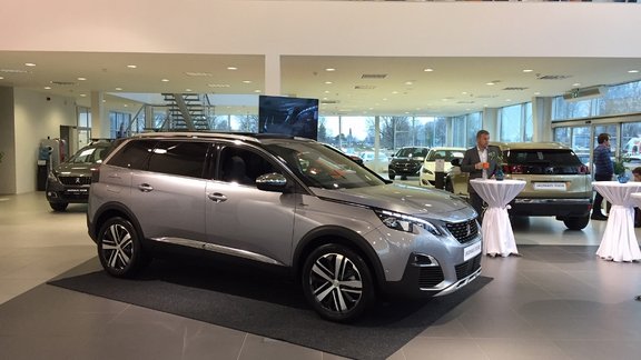 'Peugeot 5008' prezentācija Rīgā