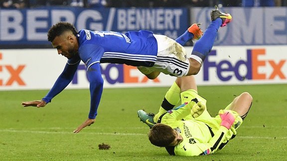 Krasnodar Stanislav Kritsyuk - Schalke Eric Choupo-Moting