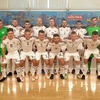 Latvijas telpu futbola izlase pārbaudes mačā piekāpjas Moldovai