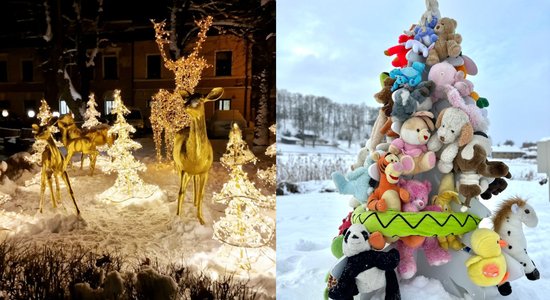 ФОТО. Латвийские города в праздничном великолепии