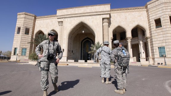 Victory Base in Iraq