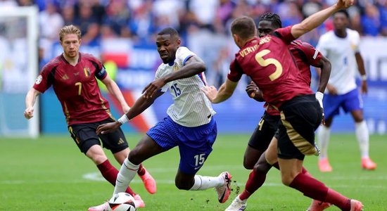 ВИДЕО: Рикошет помог Франции пройти Бельгию в 1/8 финала на ЕВРО-2024