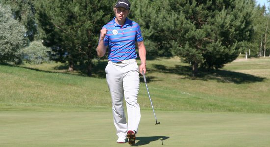 Eihmanis otro gadu pēc kārtas uzvar Latvijas čempionātā golfā
