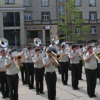 ФОТО: В Елгаве выступил оркестр королевской армии Голландии