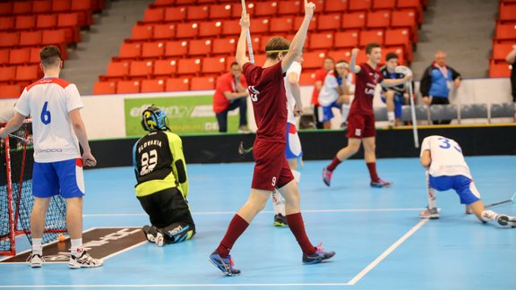 Florbols, pasaules U-19 čempionāts: Latvija - Slovākija - 22