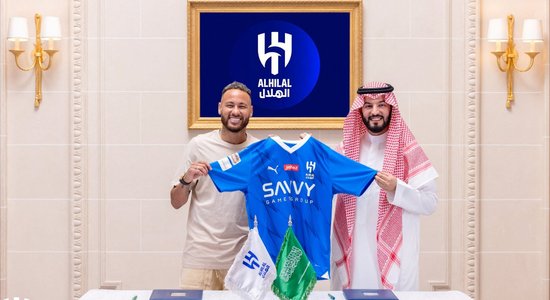 Oficiāli: Neimārs no PSG pāriet uz 'Al-Hilal'