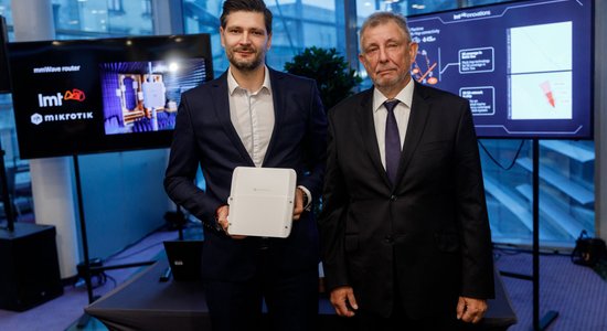 LMT un 'MikroTik' demonstrē kopīgi radīto 5G lieljaudas rūteri