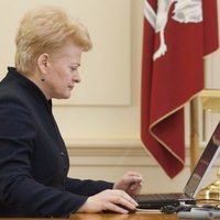 Lietuvai jānostiprina savs aizsardzības potenciāls arī informācijas laukā, saka Grībauskaite