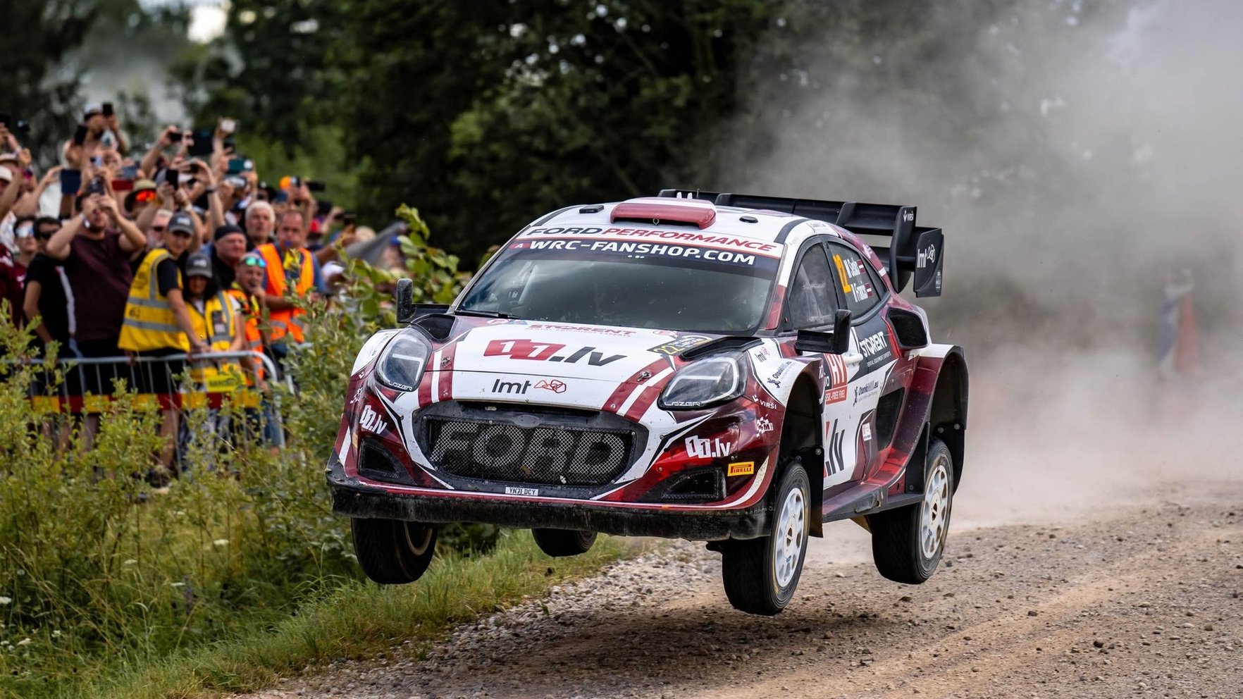 Sesks/Francis cīnās par otro vietu "Tet Rally Latvia"
