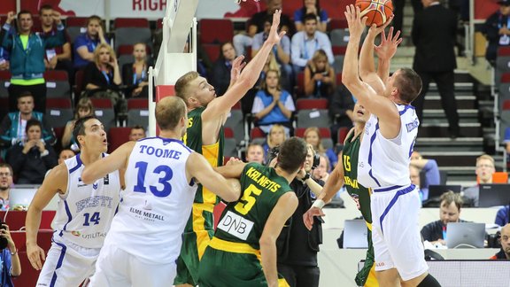 Basketbols: Igaunija - Lietuva