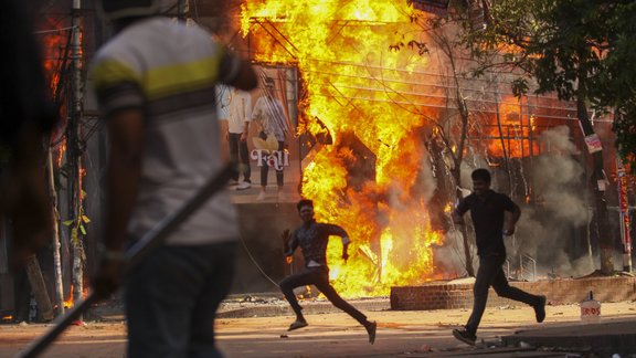 Bangladešas protests