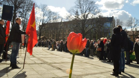 Latvijas Sociālistiskās partijas mītiņš Grīziņkalnā  - 1