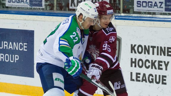 Hokejs, KHL spēle: Rīgas Dinamo - Ufas Salavat Julajev