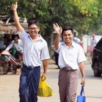 Mjanmā atbrīvoti ieslodzītie 'Reuters' žurnālisti