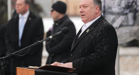 Irānas konfrontēšana svarīga miera panākšanai Tuvajos Austrumos, paziņo Pompeo