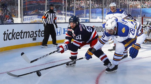 Hokejs, NHL, Winter Classic : Sabres pret Rangers - 1