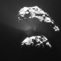 "Розетта" зафиксировала выброс газа и пыли с кометы 67Р