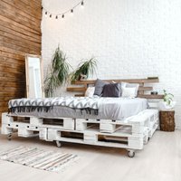 Ekonomisks risinājums: septiņas stilīgas gultas no koka paletēm