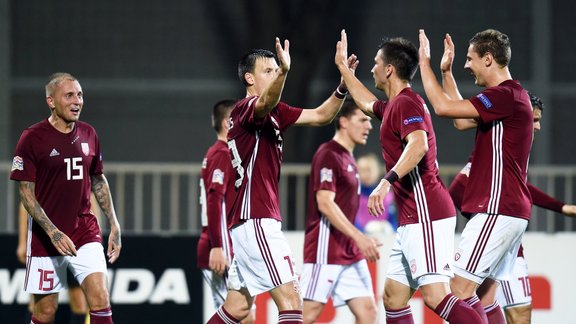 Latvijas un Kazahstānas futbola izlases UEFA Nāciju līgas spēle - 8