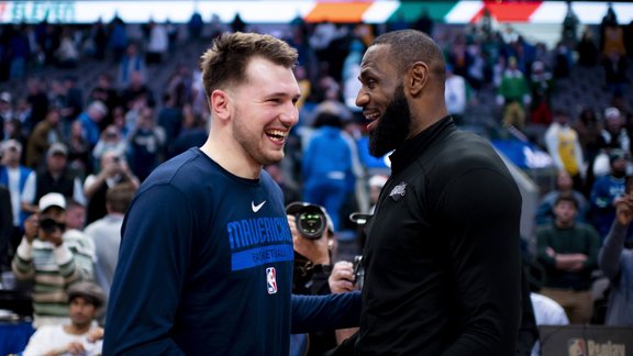 Luka Dončičs, Lebrons Džeimss, NBA, basketbols