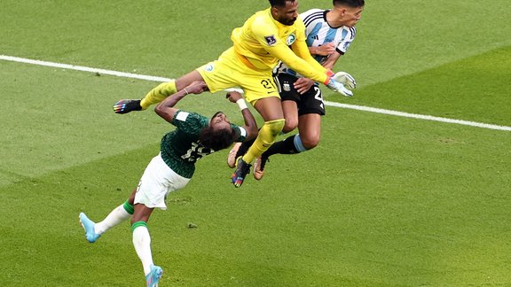 Futbols, Pasaules kauss: Argentīna - Saūda Arābija