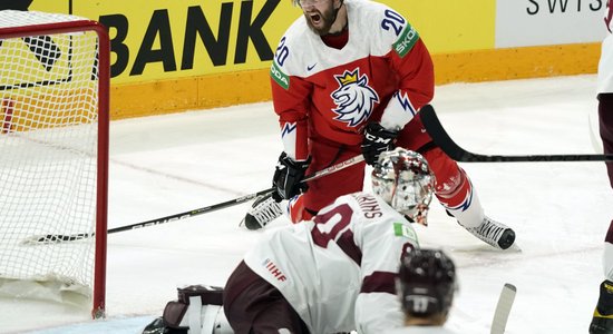 Video: Latvijas izlase pirmajā trešdaļā atkārto 83 gadus vecu antirekordu