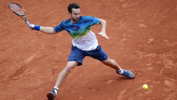 Teniss, French Open: Ernests Gulbis - Dāvids Gofēns - 2