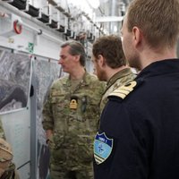 Foto: Latvijā norit ostu drošības mācības ar NATO spēku iesaisti