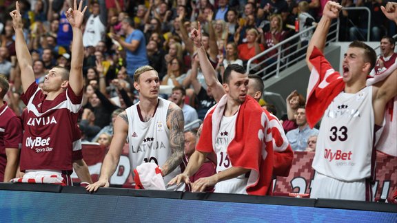 Basketbols, Pasaules kausa kvalifikācija: Latvija - Slovēnija