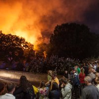 МК проведет срочное совещание по пожару в Рижском замке