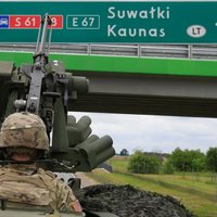 Foto: NATO karavīri vingrinās aizstāvēt Suvalku koridoru