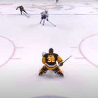 Video: NHL mačā trešdaļa noslēdzas ar fantastisku sirēnlauzi