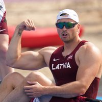 Foto: Latvijas smaiļotāju četrinieks un divnieks sasniedz Eiropas spēļu finālu