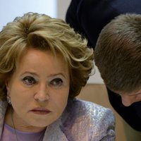 Российские СМИ сообщили о скором уходе Валентины Матвиенко с поста спикера Совета Федерации