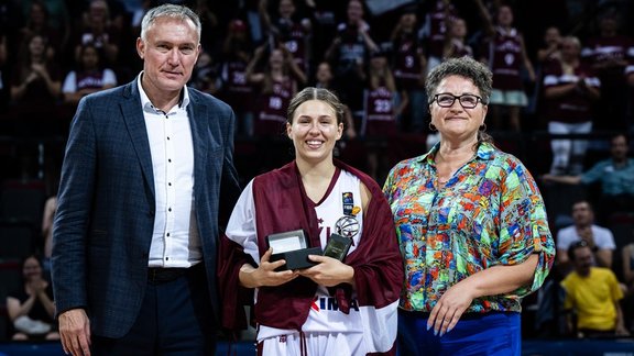 Basketbols, Eiropas U-20 čempionāta fināls, sievietes, Latvija - Francija