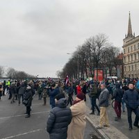 Par pagājušajām protesta akcijām Rīgā uzsākti 100 administratīvie procesi un vairāki kriminālprocesi