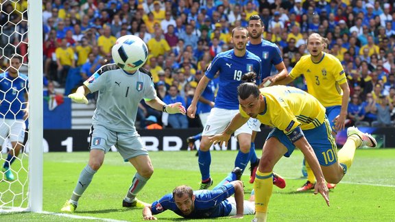 Futbols, EURO 2016. Itālija -  Zviedrija - 3