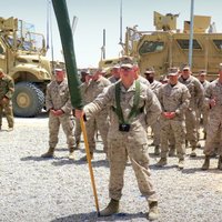 Foto: ASV karavīri atgriežas terora katlā Helmandā