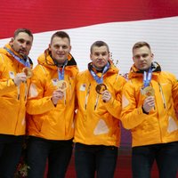 Латвийские бобслеисты получили в Сигулде золотые медали сочинской Олимпиады-2014